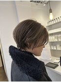 大人ショートボブ