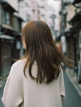 ルプラ カルム(le-pla Calme) 【CALME style】アッシュロングカラー#豊橋#豊川#新城#蒲郡