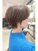 前下がりひし形ショート