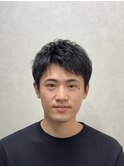 無造作ショートパーマ