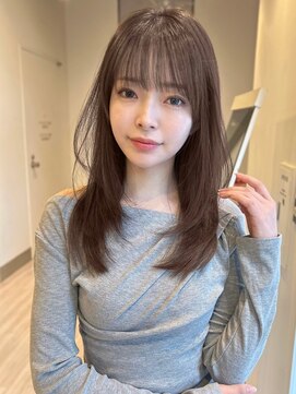 ユーフォリア 銀座本店(Euphoria) 20代30代40代◎韓国ヘアー顔周りレイヤー似合わせカットロブ