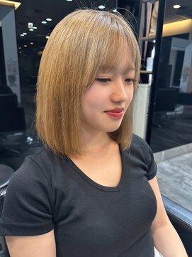 ビグディーサロン(BIGOUDI SALON) 伸ばしかけボブ