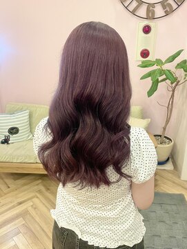 シュガー ヘアアンドネイル 仙台(SUGAR) 秋カラーラベンダーピンク