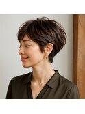 ミセス美フォルムショートレイヤー　20代 30代 40代 50代 60代