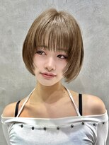 ロンドネートゥル 新潟(Lond naitre)&nbsp;暗髪/クラゲヘアー/ココアベージュ/小顔(新潟/万代）