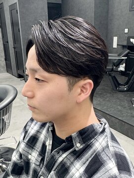 メンズ サロン ドット トウキョウ 町田店(men's salon dot. tokyo) ニュアンスパーマ/毛流れセンターパート