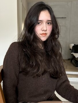 ソルト 舞鶴店(Salt) ロングヘア/ロングレイヤー/ウェーブパーマ/黒髪パーマ