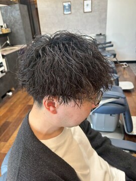 ヘアーワークス ボナ(HAIR WORKS bona.) メンズ パーマ ツイスト