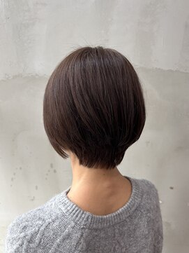 テト(teto) 30代40代50代◎大人ナチュラルショートボブ　天六美容室