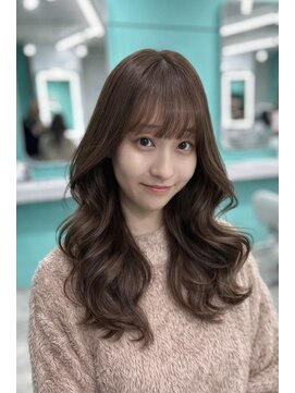 ビービー(BeB) 【新垣】髪質改善×ミルクティーブラウン