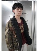 大人なラフパーマ