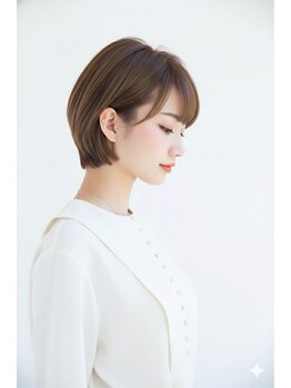 ビューティータナカ 松戸店(Beauty TANAKA)の写真/【松戸駅西口徒歩2分】伸びても扱いやすいと好評のCut技術で素敵に変身♪もちが良いCutでお手入れが簡単!