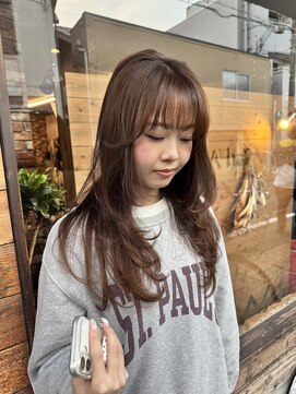 ルーナヘアー(LUNA hair) レイヤーカット/前髪あり/ナチュラル/ベージュ/10代20代30代40代