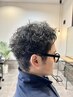 【メンズ限定】カット+特殊パーマ(ツイスト、ツイストスパイラルパーマ)