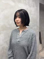 エント(ent)&nbsp;グレージュ／レイヤーボブ