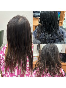 ノイル(Noil) ブリーチ履歴縮毛矯正