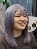 アウラ(AURA)&nbsp;ラベンダーカラーケアブリーチエンドカラー