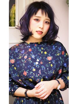 ヘアアンドリラクゼーション ルタ(HAIR&RELAXATION RUTA) 【オン眉ボブ】アッシュ系のマニッシュなボブ