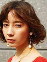 ブロック ジャポン(bloc japon) 70sファラフォーセットのような雰囲気のあるスタイル・質感ボブ