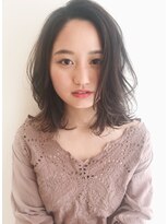 コルソ ケーツー 梅田 茶屋町(corso k-two)&nbsp;★大人セミディ透け感アッシュカラー★