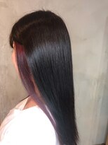 セシルヘアー 京都駅前4号店(Cecil hair)&nbsp;パープルイヤリングカラー
