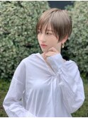 AUSTIN☆外ハネボブアッシュブラウンネオウルフツイストパーマ