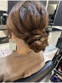 ロングヘア☆おお団子ヘアアレンジ