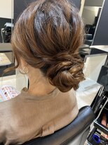 ディーヘアーデザイン(d.HAIR DESIGN)&nbsp;ロングヘア☆おお団子ヘアアレンジ