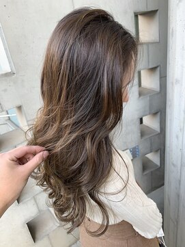 リバレッジ 広尾(Leverage) ナチュラルハイライトグレージュ 【広尾/恵比寿】担当:大住