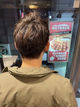 ヒロギンザ 六本木店(HIRO GINZA) ツーブロックショート 理容室/美容室/六本木/メンズカット