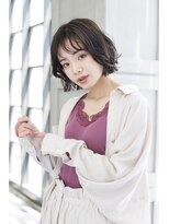 トティア 元町三宮(Totia) 【Totia元町・三宮】春パーマ×外ハネボブ×ミントベージュ