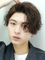 リップス 表参道店(LIPPS)&nbsp;前下がりかきあげヘア【耳掛け波巻】