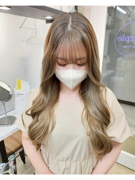 パープル(purple) ゴージャスロング