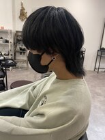 ナンバー(number+)&nbsp;20代30代メンズ韓流黒髪マッシュウルフ