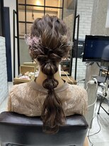 フェリア 渋谷(Feria)&nbsp;【Feria】編みおろしアレンジ 福田沙也加