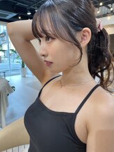 顔まわりのカットでこんなに変わる♪ご自宅でも再現性のあるふわっと可愛いヘア【韓国ヘア/髪質改善/前髪】