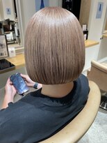 トリート 海浜幕張店(TREAT)&nbsp;☆ミルクティベージュミニボブ☆