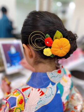 ジラ ヘアアンドメイク(girra HAIR&MAKE) 七五三着付け