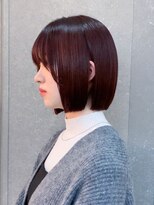 ロンド 表参道店(Lond)&nbsp;◇縮毛矯正 ボブ 顔周りカット 表参道 髪質改善 暗髪