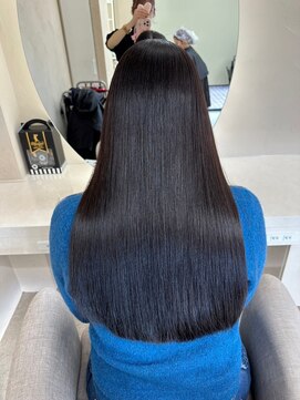 ドロシー 郡山桑野店(Dorothy) イメチェンハッシュカットフルバング似合わせレッドブラウン