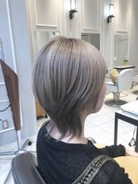 ネオリーブギンザ 銀座店(Neolive GINZA)&nbsp;ベージュが可愛いハイトーンのウルフヘア　(銀座)