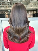 アイティーバイアルバム 藤沢店(IT by ALBUM)&nbsp;くすみベージュオリーブカラー秋色透明感カラー_ba494731