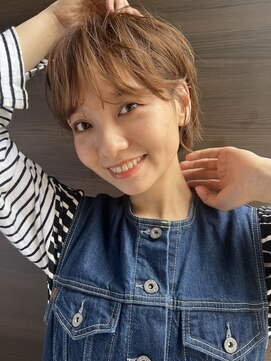 ブラウヘアアンドケア(care) ショート×サファリベージュ