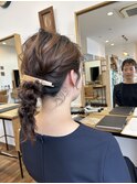 編みおろし　ヘアセット岡山/十日市/大元/岡南