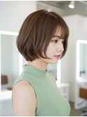 本八幡/ショート/ボブ/顔周り/前髪/白髪ぼかし/ハイライト