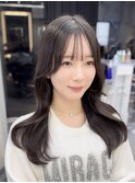 韓国レイヤー/韓国風/ボブ/髪質改善/黒髪/ブリーチなし〔池袋〕
