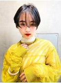 【ROJITHA原宿表参道】ニュアンスショート×モノトーンベージュ