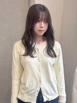 ケシキ大名(keshiki)&nbsp;透け感アッシュベージュ×ゆるレイヤー/YUKA