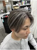 ホワイトメッシュ（グレー寄り）