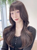 ビューシンサイバシ(VIEW SHINSAIBASHI)&nbsp;女神巻き×ハイレイヤーの韓国風美人ヘア10代20代30代